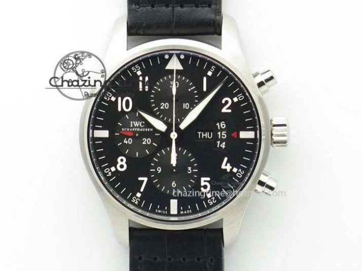 MIROTIME 1228 Versatile Aquatimer Chrono IW376803 V6F 1:1 Best Edition White Dial On SS Bracelet A 7359